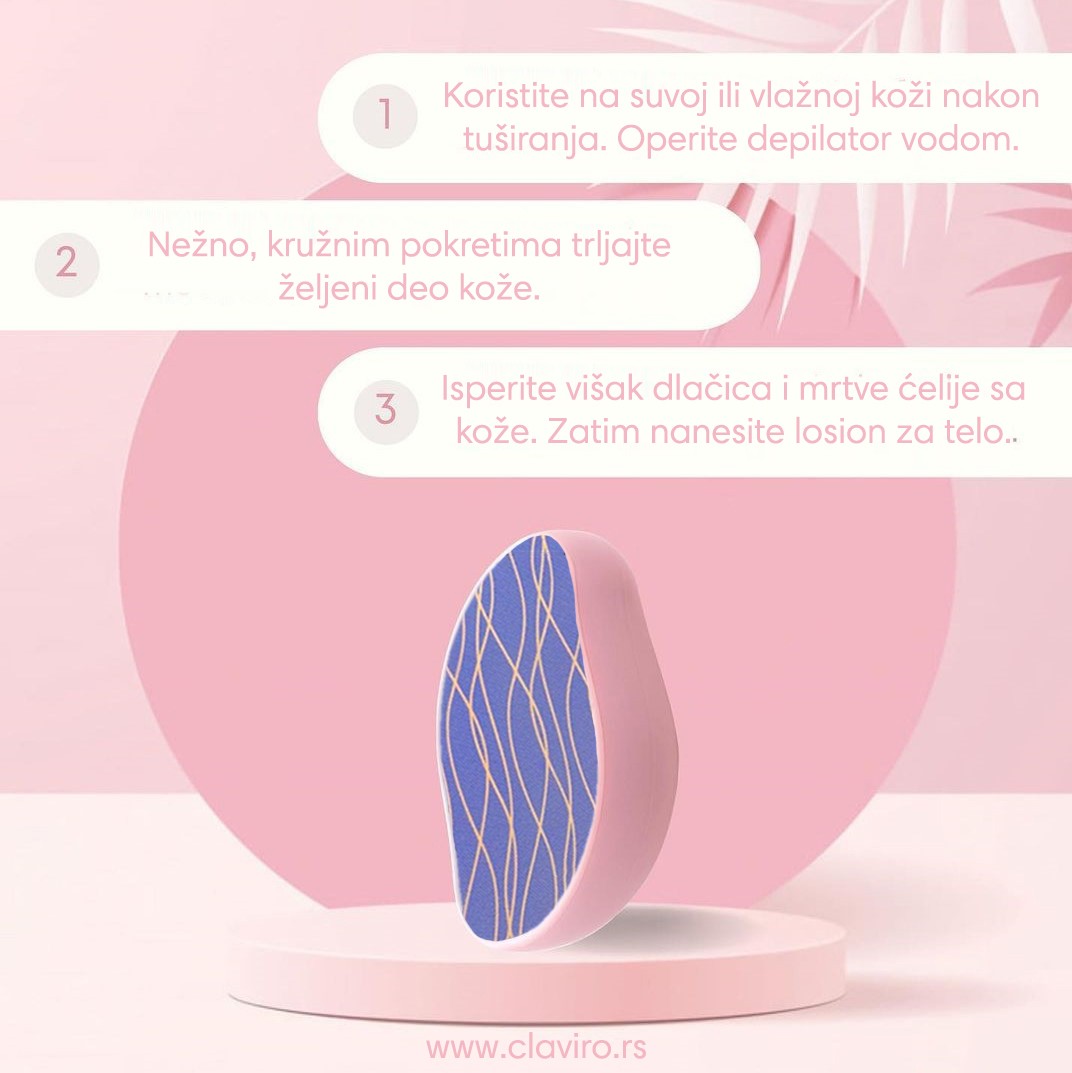 Claviro Depilator sa unapređenom nano tehnologijom - Image 3