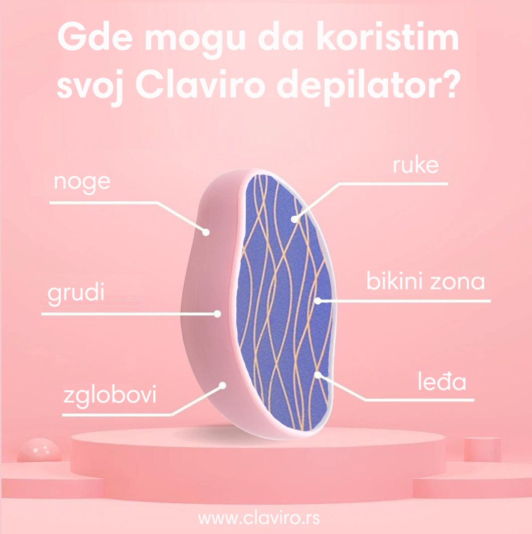 Claviro Depilator sa unapređenom nano tehnologijom - Image 6